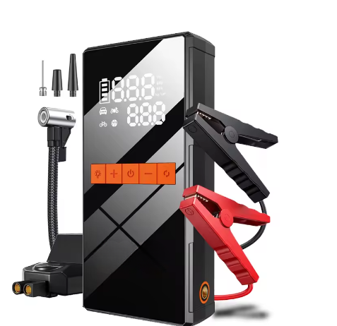 Arrancador de Coches Portátil 4 en 1 - Compresor 150PSI + Power Bank 5000A